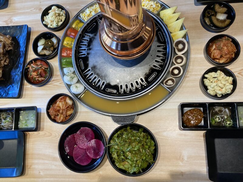 korean-bbq-food 